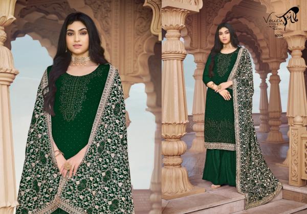 Vouch Fashion Naari 6 Designer Georgette Festival Salwar